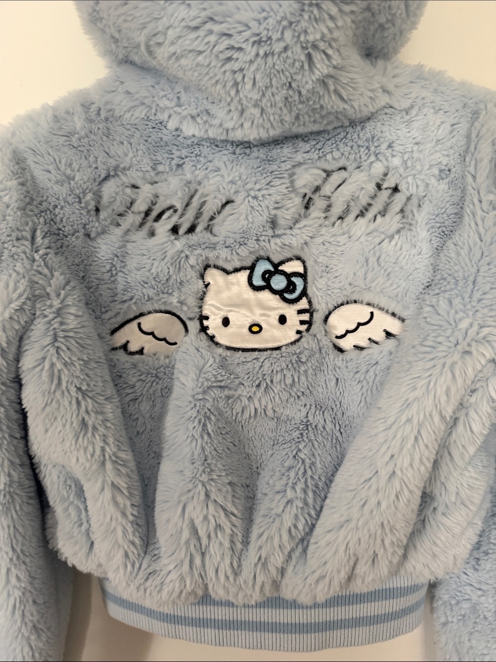 Hello kitty Cozy Blue Fleece Jacket size S - Picture 7 of 11